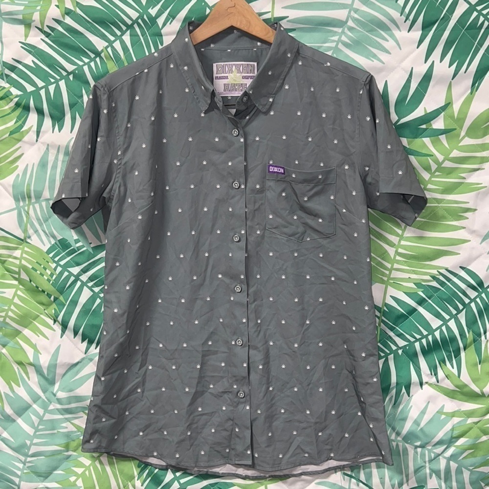 Dixxon Flannel haze Sold Out 420 Short Sleeve size L